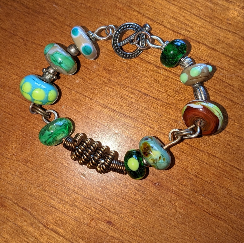 Glass Bead Bracelet